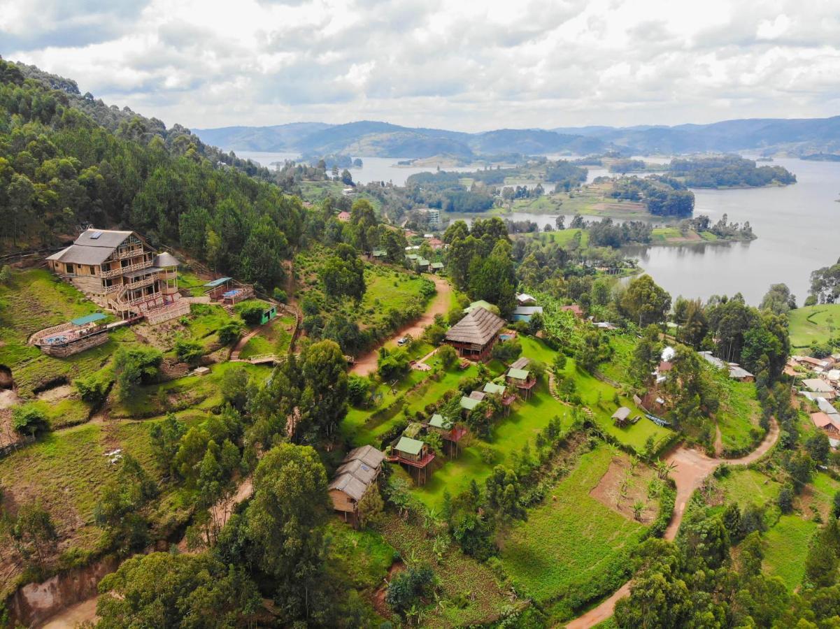 Hawk'S Eye Lodge Bunyonyi Kabale Buitenkant foto