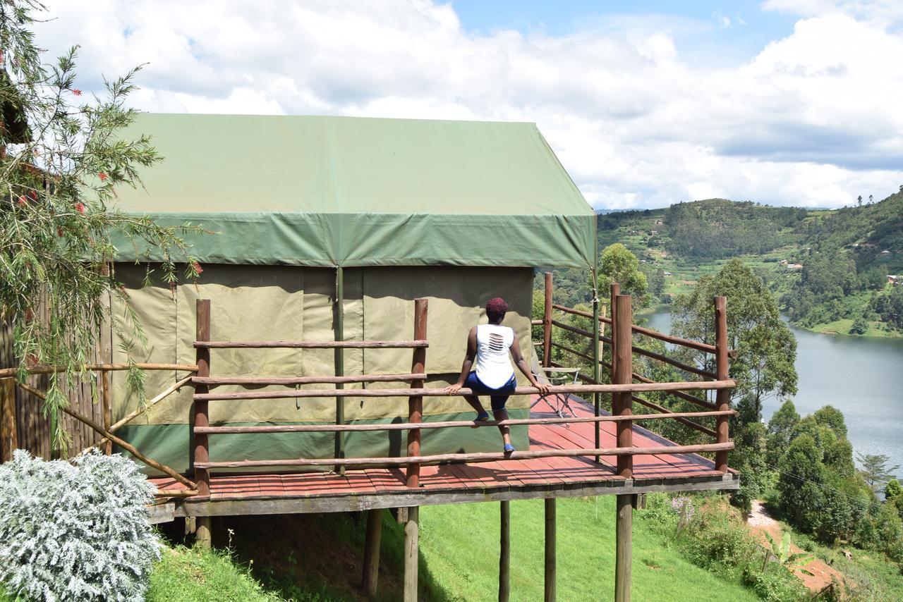 Hawk'S Eye Lodge Bunyonyi Kabale Buitenkant foto