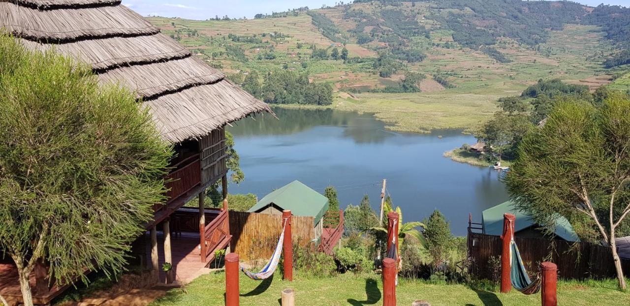 Hawk'S Eye Lodge Bunyonyi Kabale Buitenkant foto